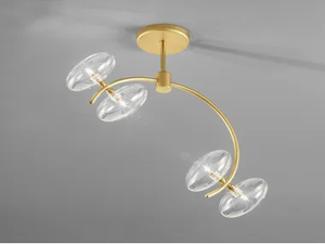 DOLCE L 50 - Metal ceiling lamp _ Metal Lux